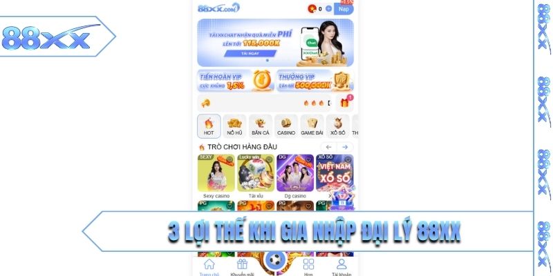 3 lợi thế khi gia nhập đại lý 88XX