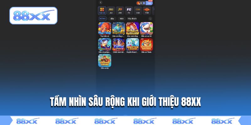 Tầm nhìn sâu rộng khi giới thiệu 88XX